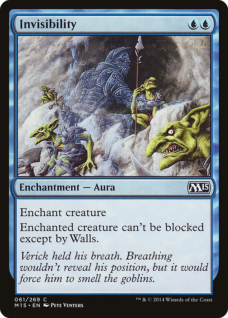 Invisibility (061) Foil - Magic 2015