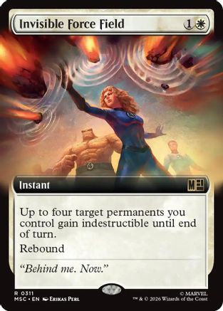 Invisible Force Field (Extended Art) (311) - Commander: Marvel Super Heroes