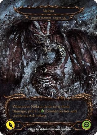 Invoke Nekria // Nekria (Marvel) (UPR013) Cold Foil - Uprising