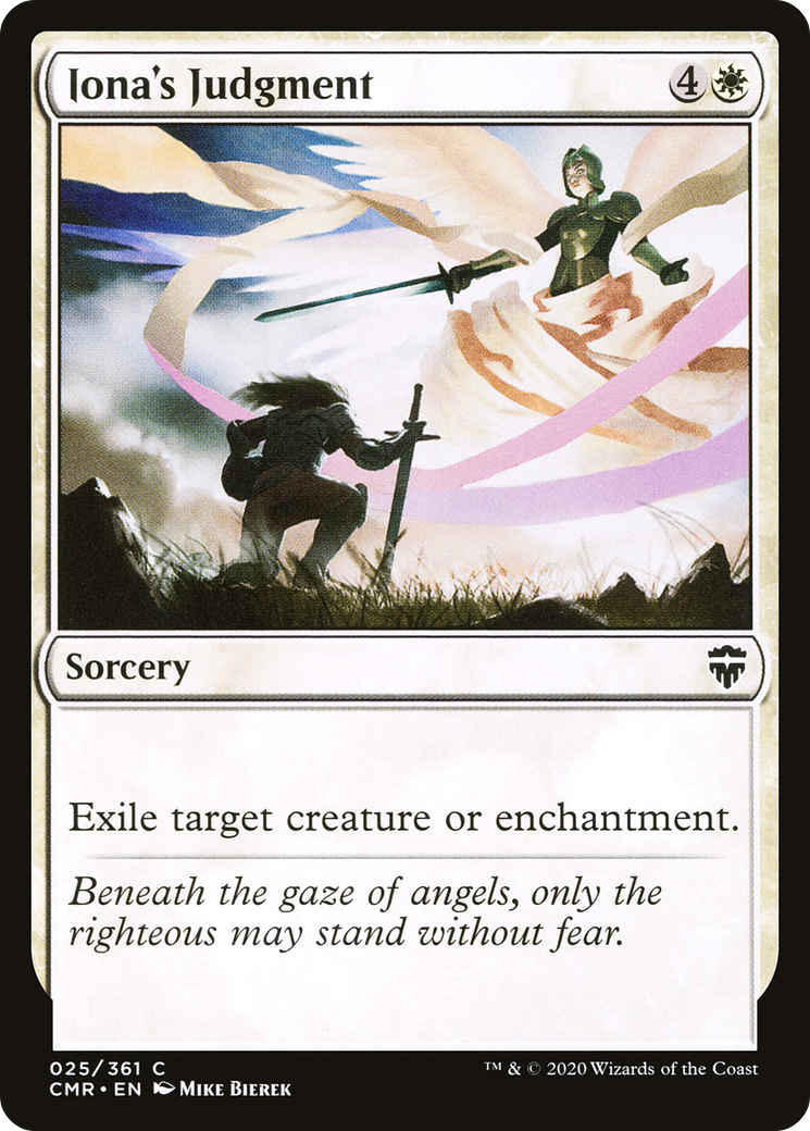Iona's Judgment (025) - Commander Legends Foil