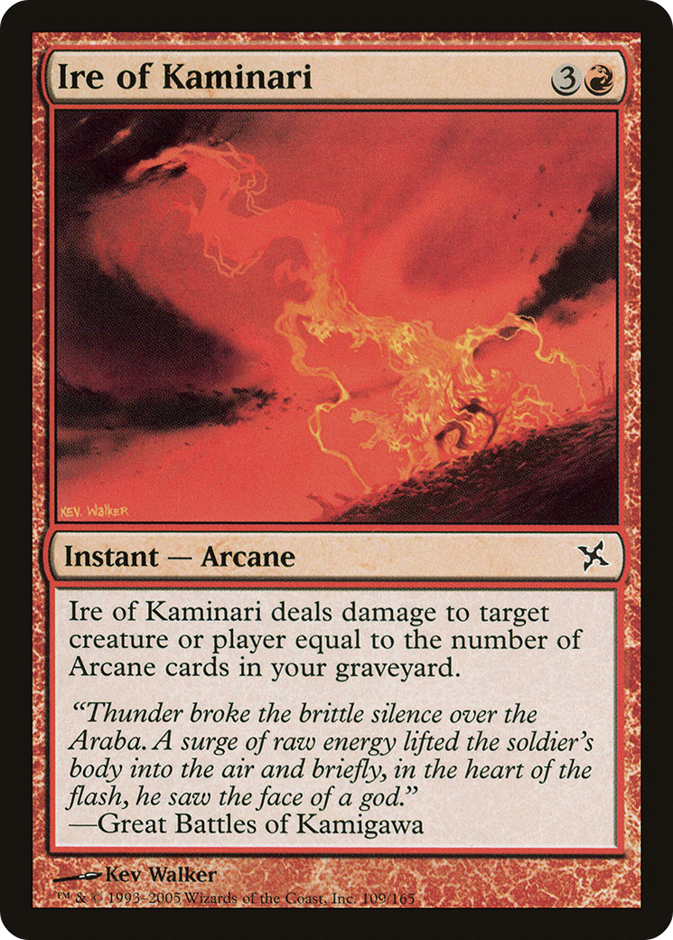 Ire of Kaminari (109) - Betrayers of Kamigawa