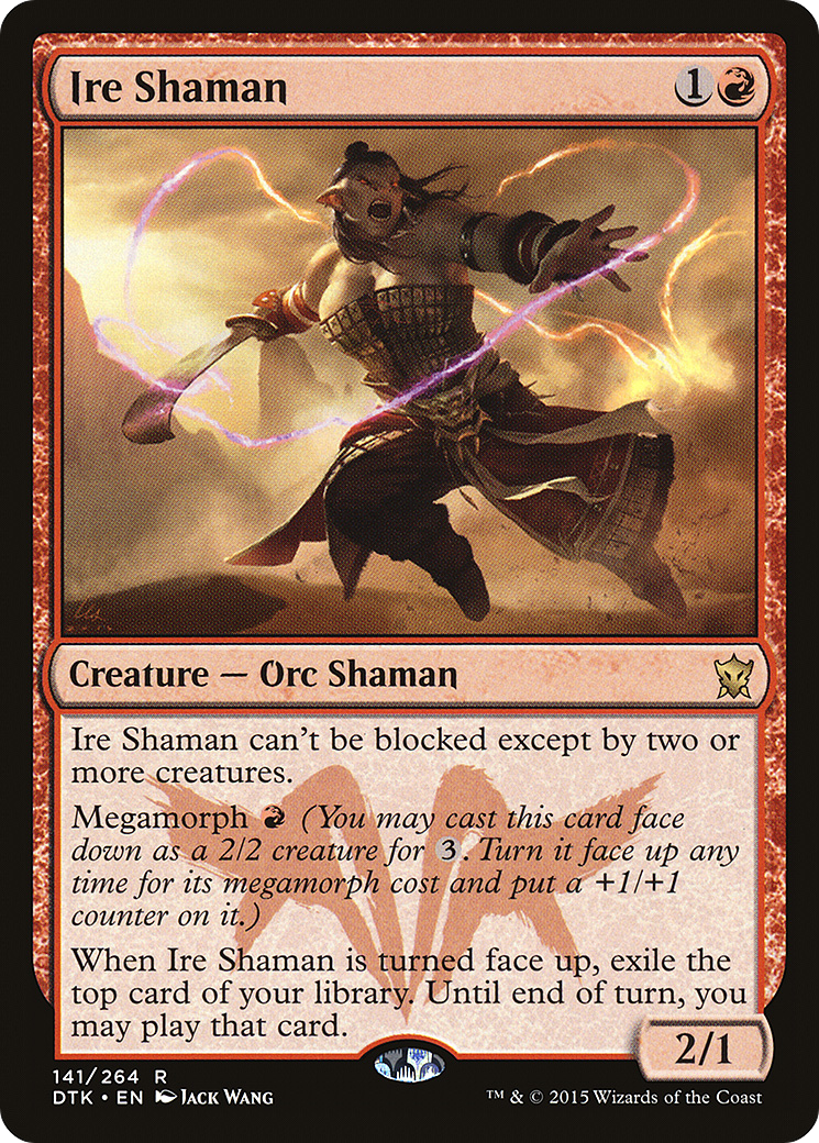Ire Shaman (141) Foil - Dragons of Tarkir