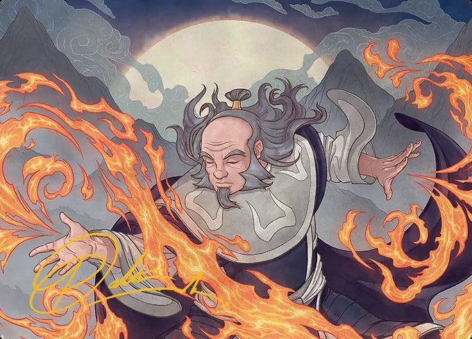 Iroh, Grand Lotus (047s) Gold-Stamped - Art Series: Avatar: The Last Airbender