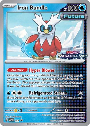 Iron Bundle (Prerelease) (58) Holofoil - Black Star Promos