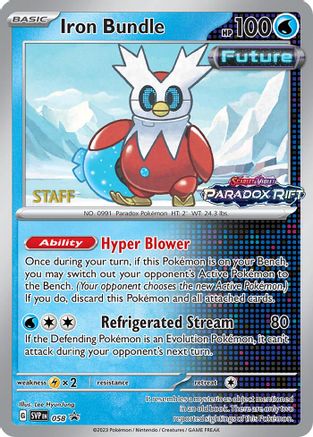 Iron Bundle (Prerelease) [Staff] (58) Holofoil - Black Star Promos