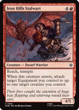 Iron Hills Stalwart (102) Foil - The Hobbit