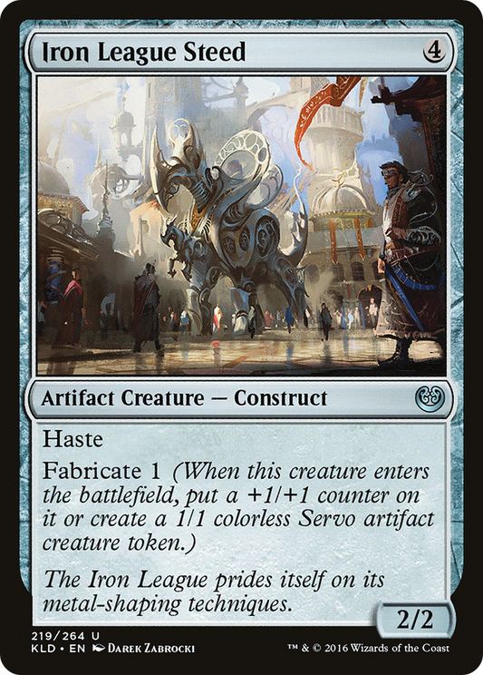 Iron League Steed (219) - Kaladesh
