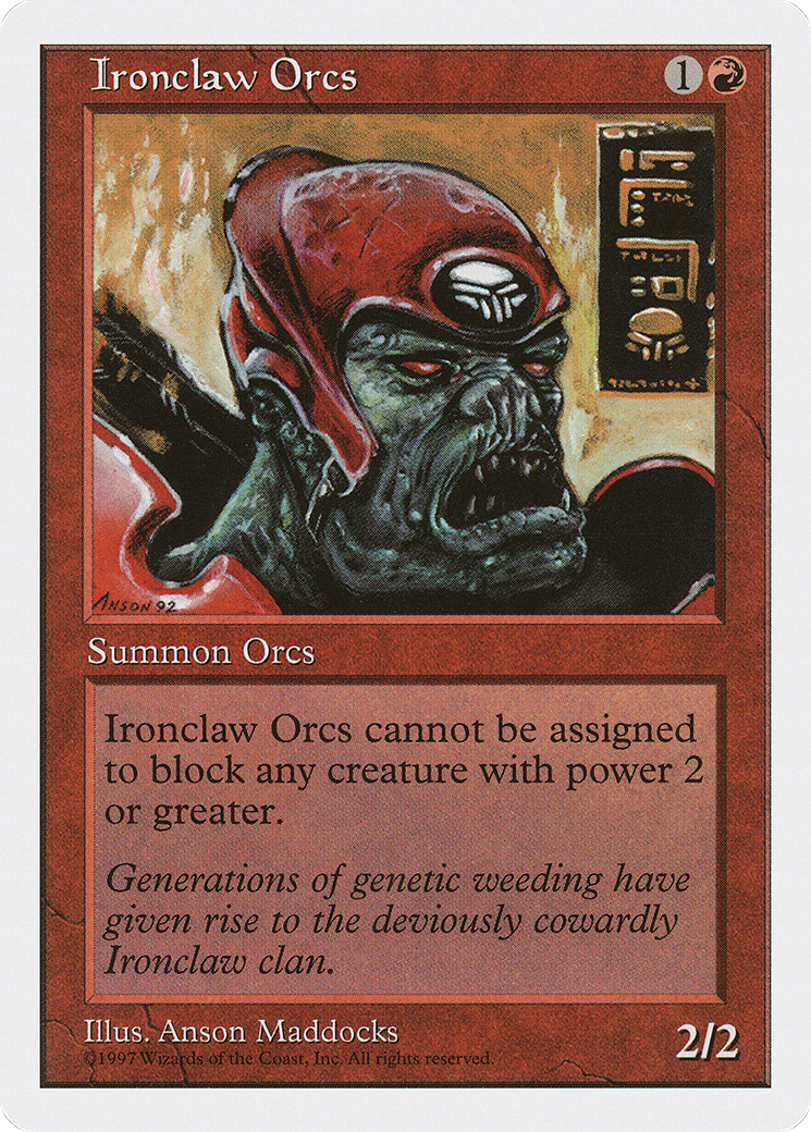 Ironclaw Orcs - Fifth Edition