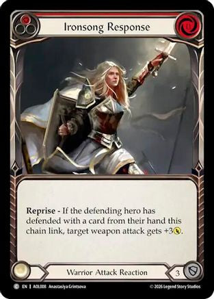 Ironsong Response (Red) (AOL008) - Armory Deck: Olympia