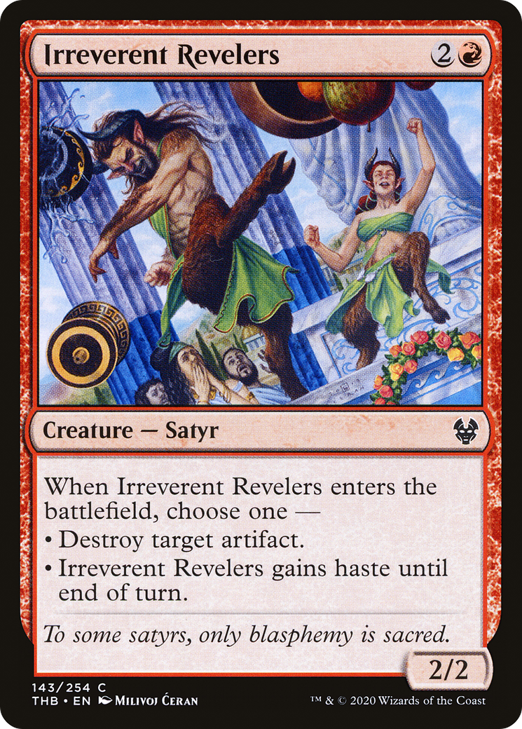 Irreverent Revelers (143) - Theros Beyond Death Foil