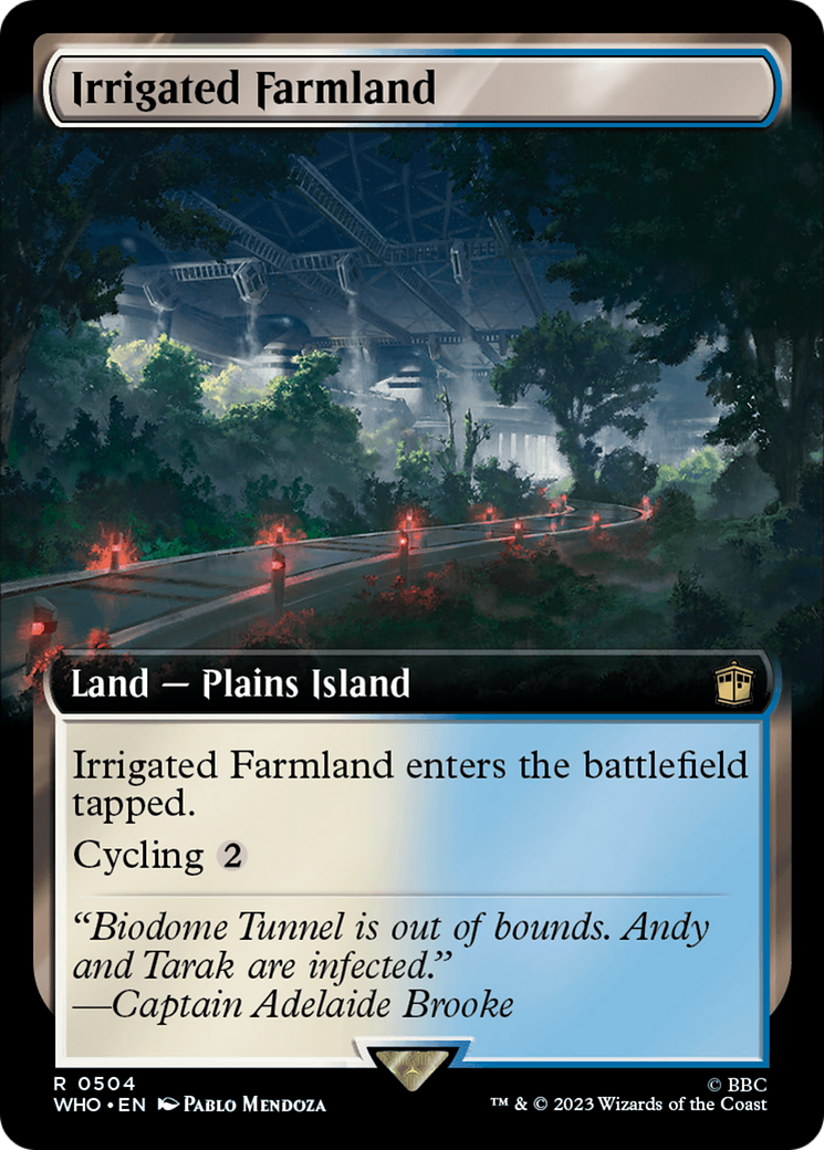 Irrigated Farmland (Extended Art) (504) Foil - Doctor Who