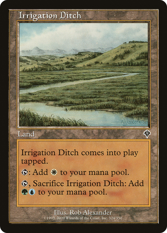 Irrigation Ditch (324) - Invasion
