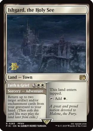 Ishgard, the Holy See // Faith & Grief (283) Foil - FINAL FANTASY