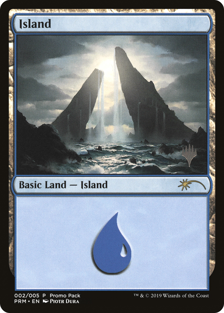 Island (002) - M20 Promo Packs Foil