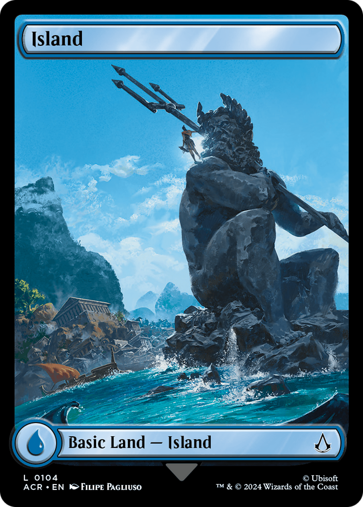 Island (104) Foil - Assassin's Creed