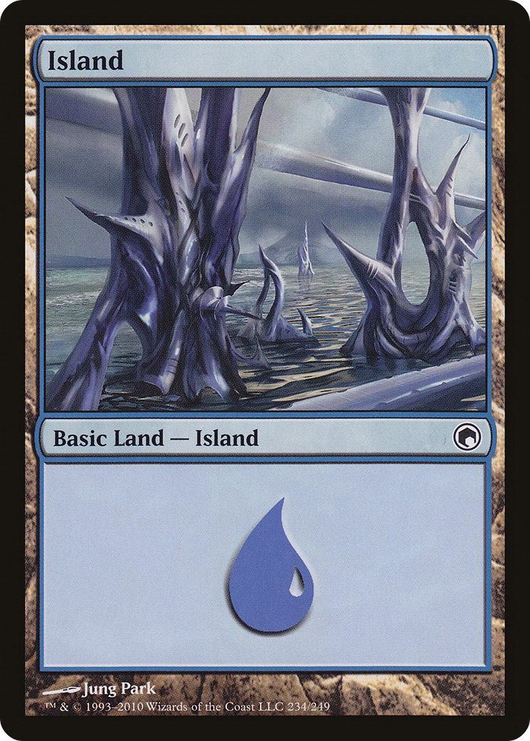 Island (234) - Scars of Mirrodin