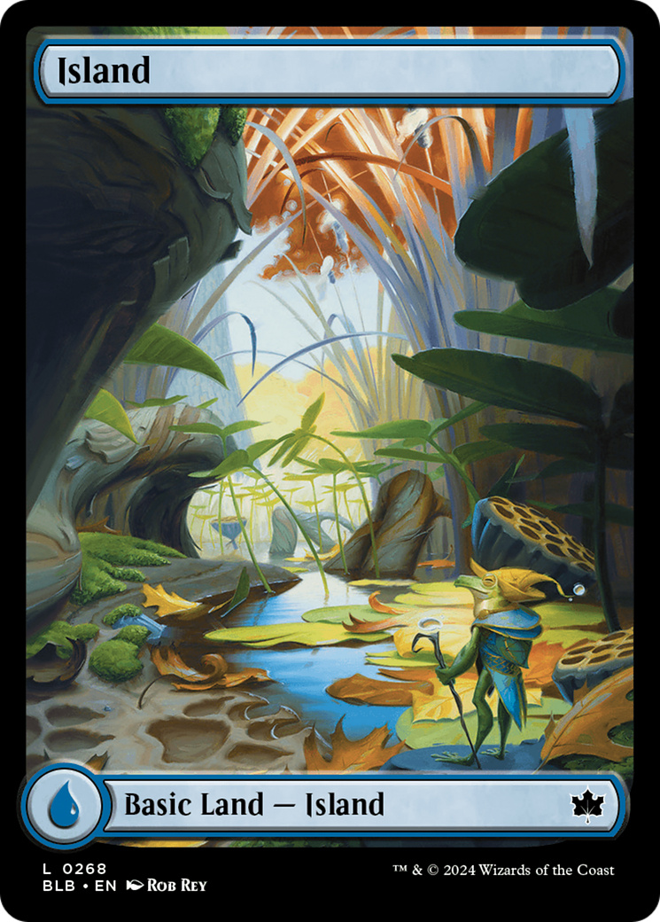 Island (268) - Bloomburrow Foil