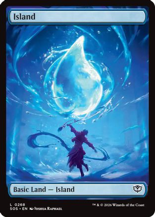 Island (268) Foil - Secrets of Strixhaven