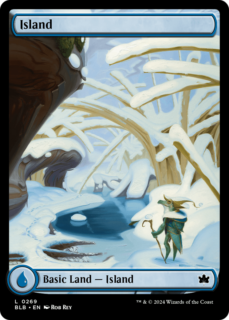 Island (269) - Bloomburrow Foil