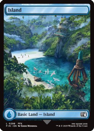 Island (298) Foil - FINAL FANTASY
