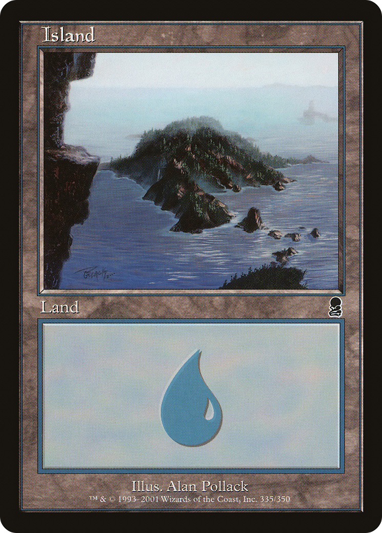 Island (335) Foil - Odyssey