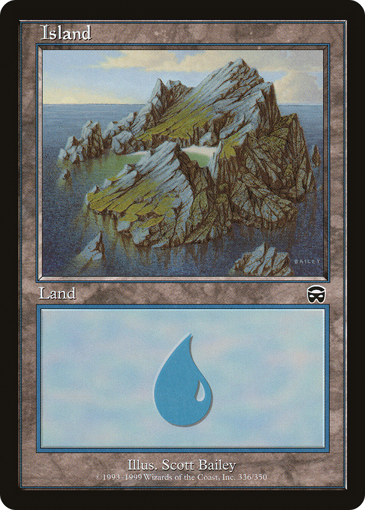 Island (336) - Mercadian Masques