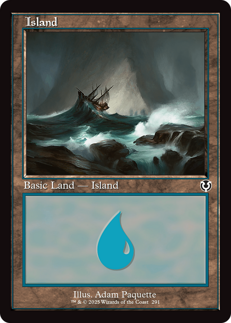 Island (Retro) (291) - Innistrad Remastered