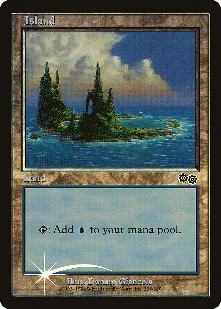 Island (USG-338) Foil - Arena League 1999