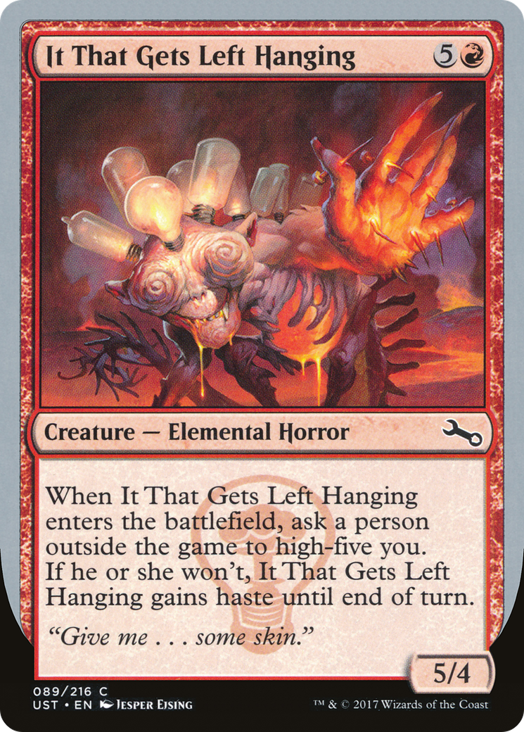 It That Gets Left Hanging (089) - Unstable Foil