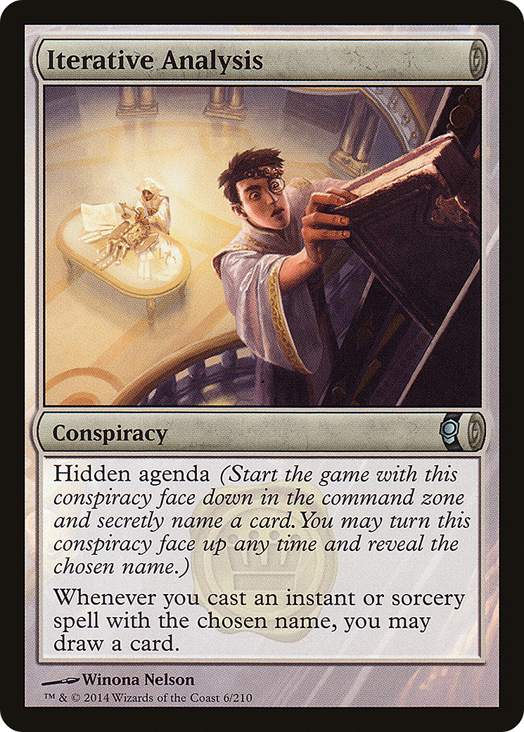 Iterative Analysis (006) Foil - Conspiracy