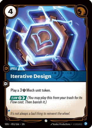 Iterative Design (051) Foil - Vendetta