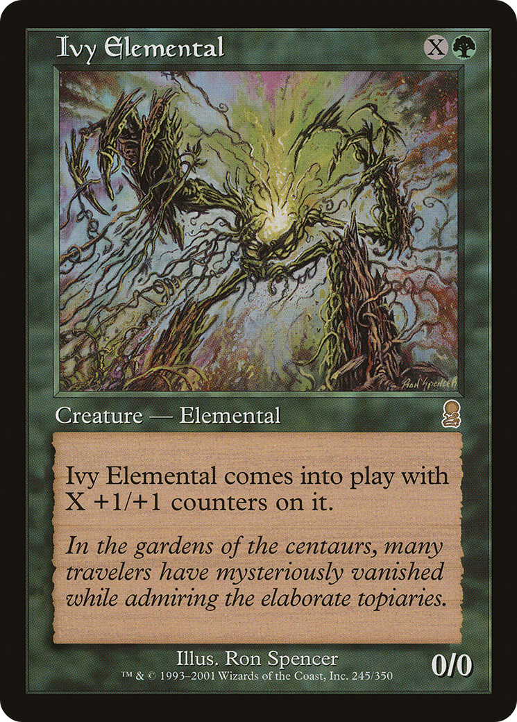 Ivy Elemental (245) Foil - Odyssey