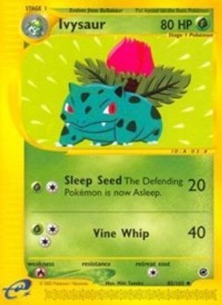 Ivysaur (82) Reverse Holofoil - Expedition