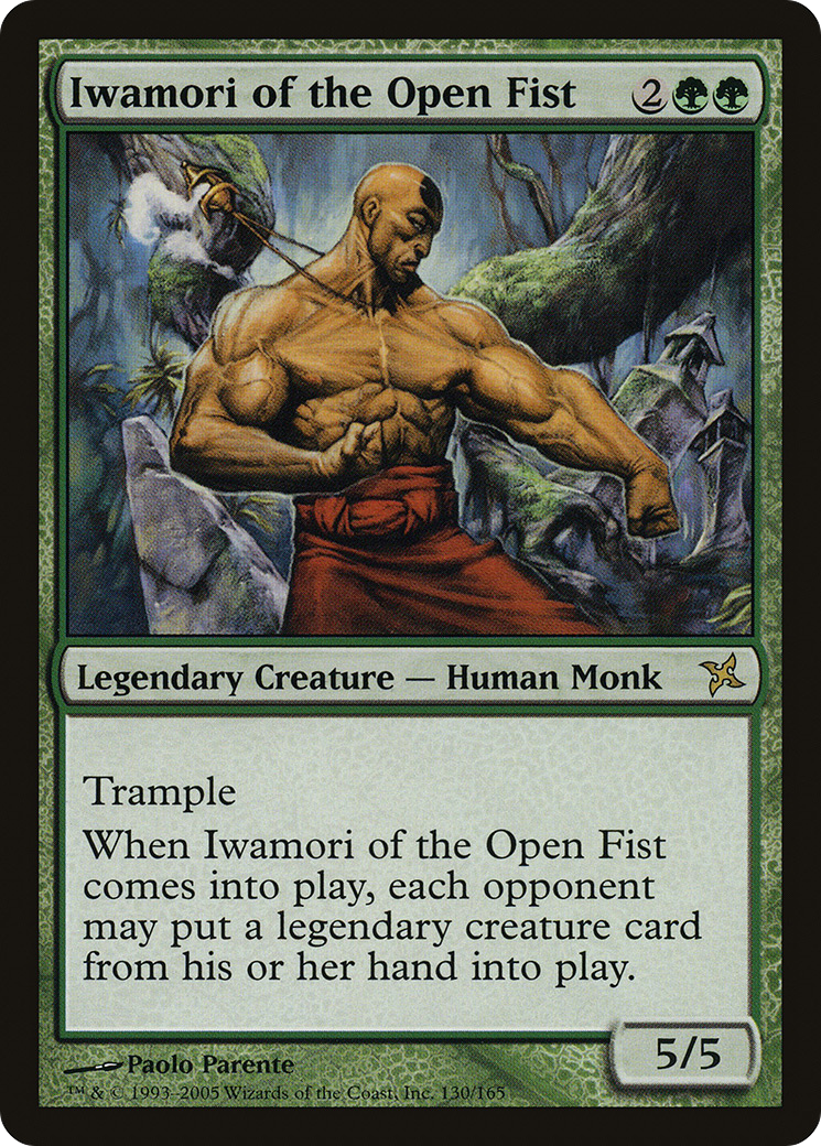 Iwamori of the Open Fist (130) Foil - Betrayers of Kamigawa