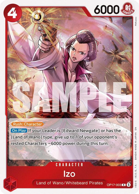 Izo (OP17-003) Foil