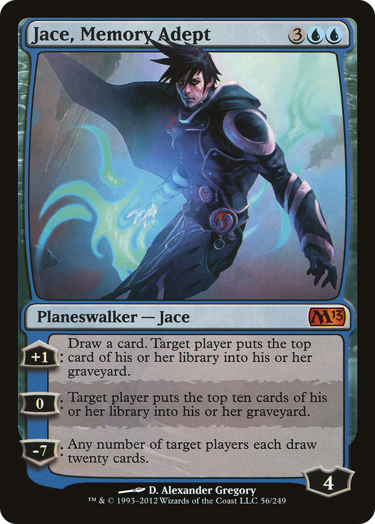 Jace, Memory Adept (056) Foil - Magic 2013