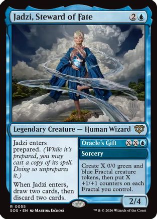 Jadzi, Steward of Fate // Oracle's Gift (Promo Pack) (055) - Secrets of Strixhaven