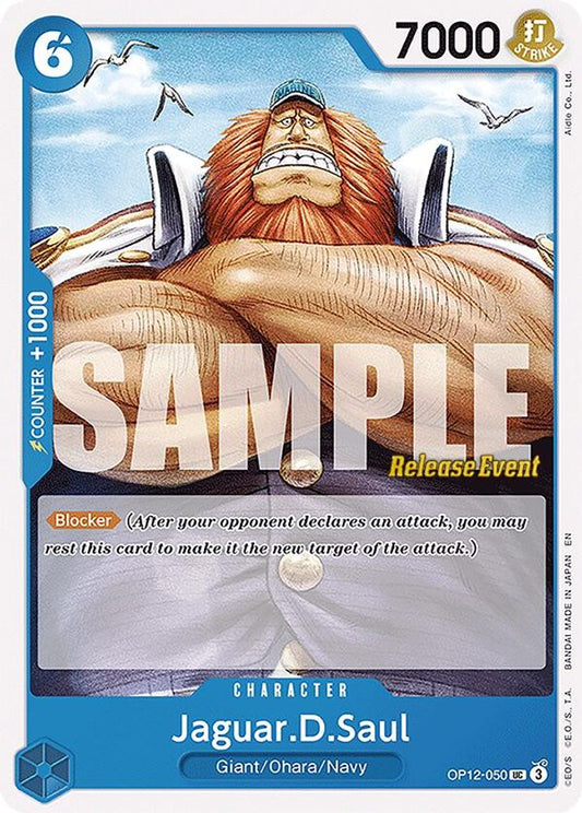 Jaguar.D.Saul (OP12-050) Release Event Cards