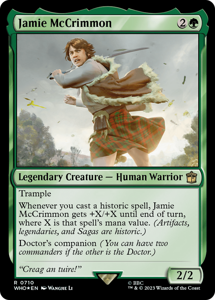 Jamie McCrimmon (710) Surge Foil - Doctor Who