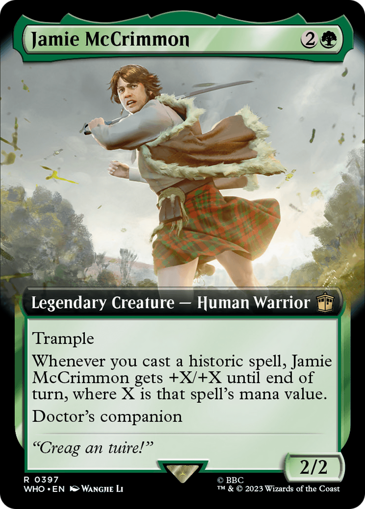 Jamie McCrimmon (Extended Art) (397) Foil - Doctor Who