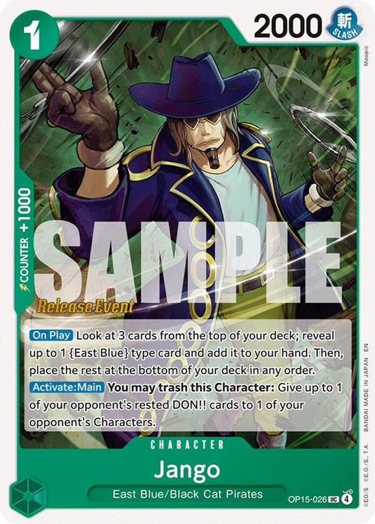 Jango (OP15-026) Release Event Cards