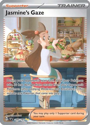 Jasmine's Gaze (Alternate Full Art) (245) Holofoil - Surging Sparks