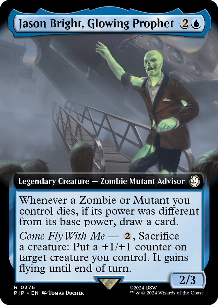 Jason Bright, Glowing Prophet (Extended Art) (376) - Fallout