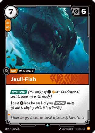 Jaull-Fish (103) Foil - Spiritforged