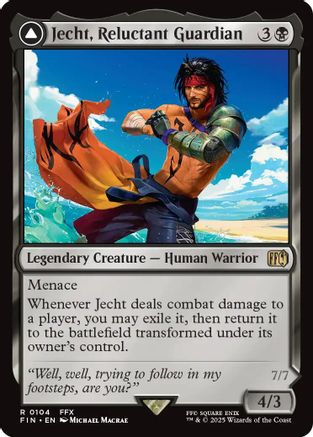 Jecht, Reluctant Guardian // Braska's Final Aeon (104) - FINAL FANTASY