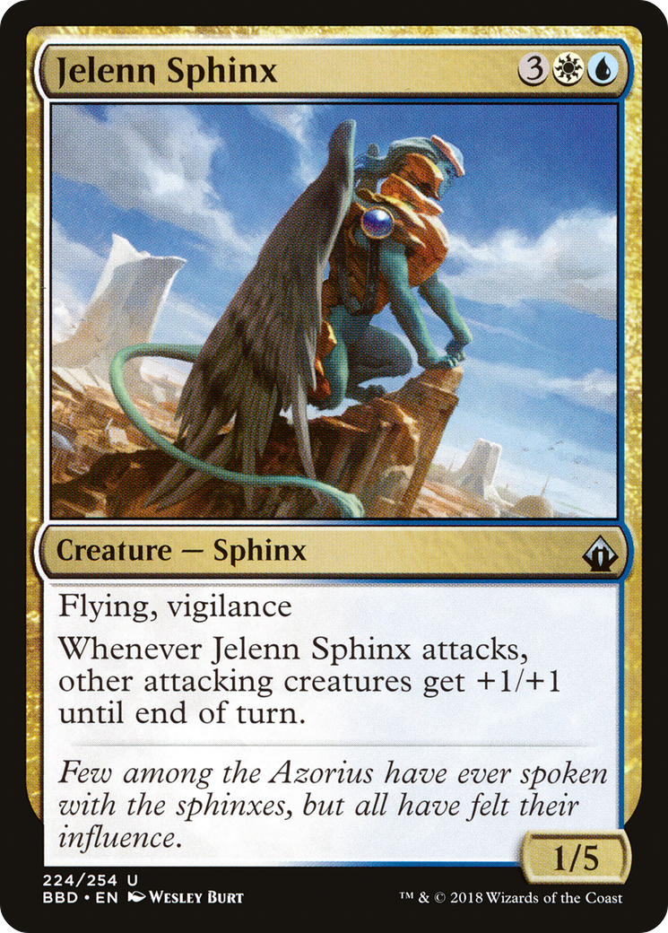 Jelenn Sphinx (224) Foil - Battlebond
