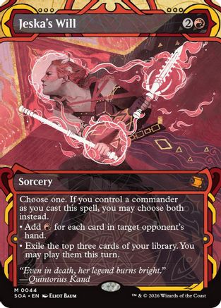 Jeska's Will (044) Foil - Secrets of Strixhaven: Mystical Archive