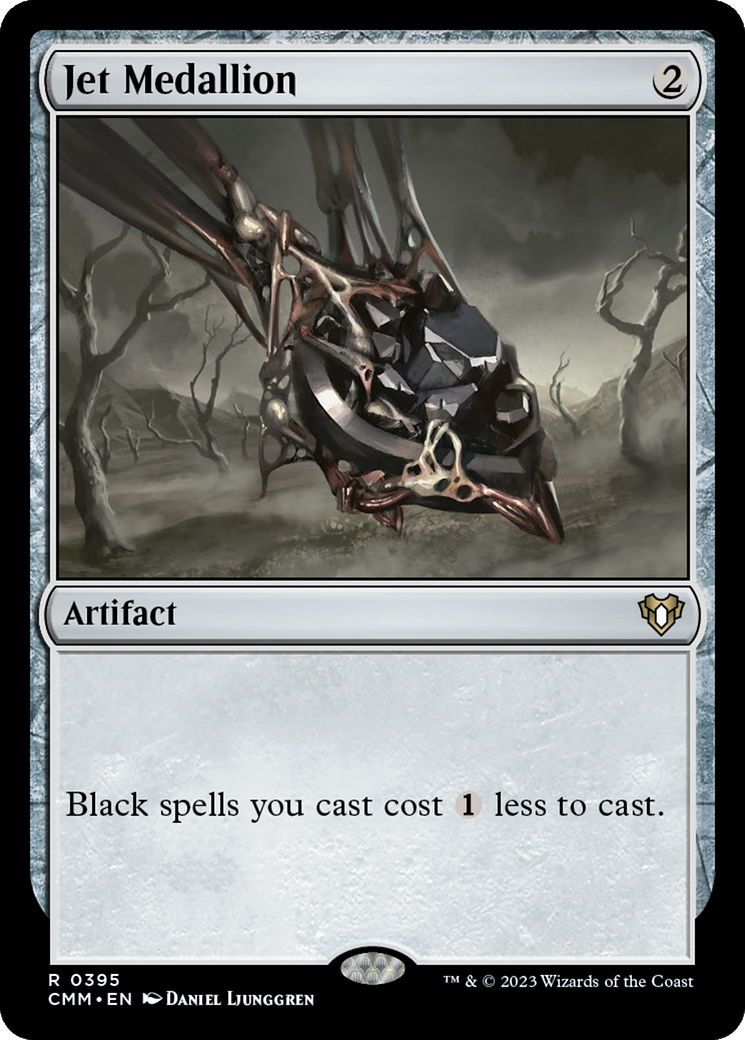 Jet Medallion (395) Foil - Commander Masters