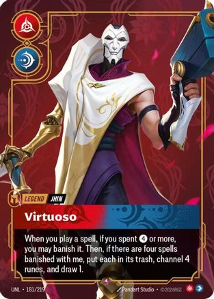 Jhin – Virtuoso (181) Foil - Unleashed