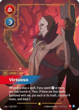 Jhin – Virtuoso (Overnumbered) (226) Foil - Unleashed